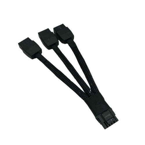 (2Pack) 12VHPWR 3x8-Pin to 16-Pin PCIE 5.0 Power Adapter Cable RTX5090 5080 4090 - Picture 2 of 4