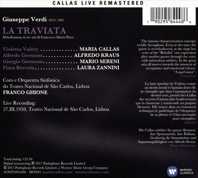 VERDI: LA TRAVIATA NEW CD