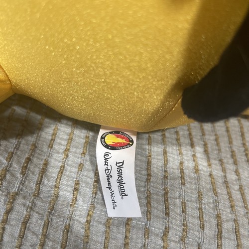 Disney Pluto NEW Round Stuffed Bean Sack Doll Animal Disney World Park - Picture 4 of 4
