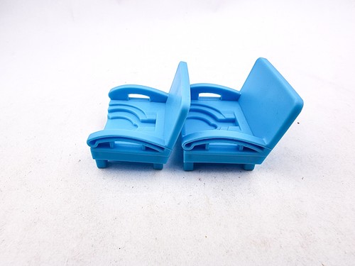 Peppa Pig Trasformabile Camper Van Camper Campeggio Playset Sedie Blu Ricambio - Foto 5 di 6