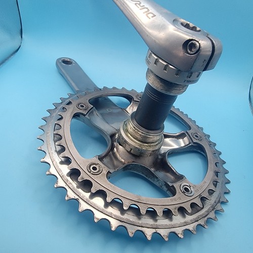 Shimano Dura Ace FC-7800 Double Hollowtech Crankset 175mm 46/39t 130 BCD d21 - Picture 4 of 11