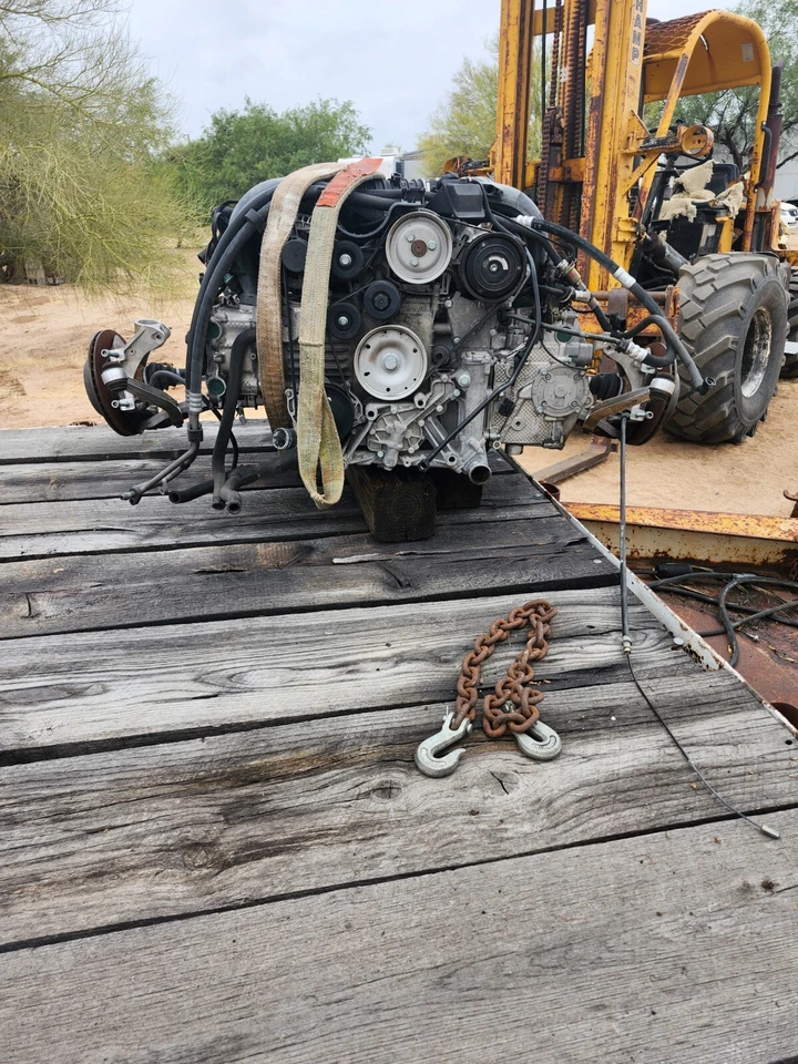 2000 PORSCHE BOXSTER ENGINE & TRANS. - Image 4 of 4