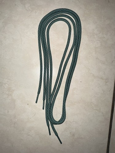 Shoe ROPE LACES Teal & Black ADIDAS NMD ULTRA BOOST YEEZY SHOELACES 45 Inches - Picture 3 of 6