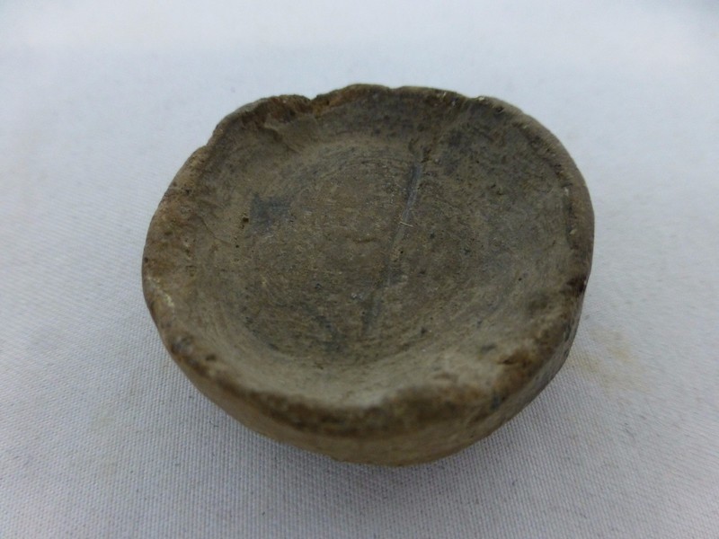 Antique Pre-Columbian pottery / figural fragment, part of collection [Y8-W7-A8]