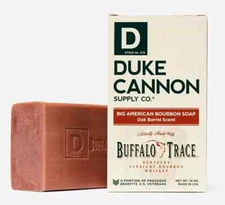 DUKE CANNON~~BIG AMERICAN BOURBON~~OAK BARREL SOAP 10 OZ NIP bin
