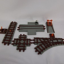 Vintage 1988 Playskool Express Train Replacement Specialty 5pc Track Lot