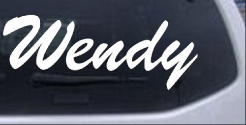 Wendy Car or Truck Window Laptop Decal Sticker - Imagen 1 de 32