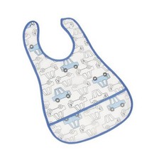 London Bridge by Maison Chic Wipeable Bibs - Cars Set of 3