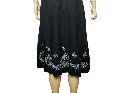 The Great Mercantile Embroidered Dress S 6 Women Casual Summer Midi NEW 32659 - Picture 8 of 8