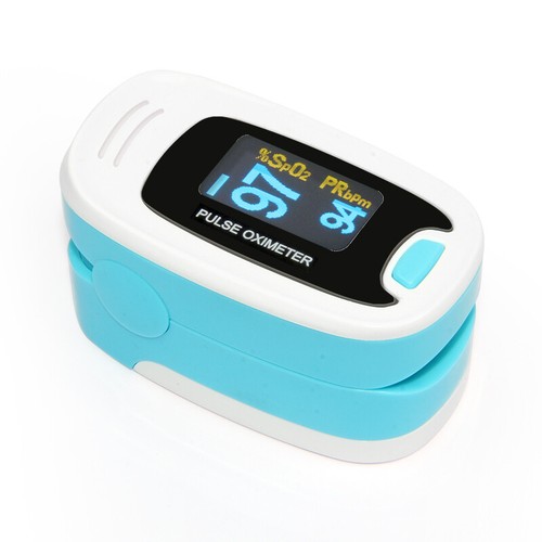 Oxumetro a impulsi dita misuratore di ossigeno nel sangue SPO2 OLED cardiofrequenzimetro a impulsi, USA - Foto 2 di 13