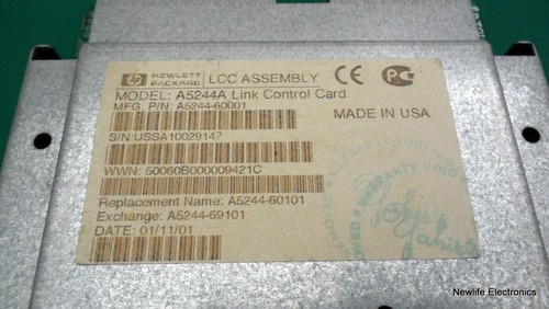 HP A5244-69101 Link Control Card A5244A A5244-60001 - Picture 2 of 3