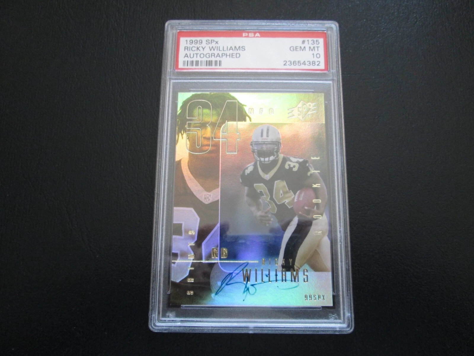 Ricky Williams Spx #135 Autographed