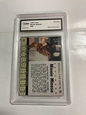 GMA Graded 1961 post Minnie Miñoso Hand Cut  #25 Chicago White Sox