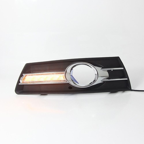 LED Daytime Running Light Turn Indicator Fog Lamp Bumper For Vw Cc 2009-2013 - Picture 10 of 17