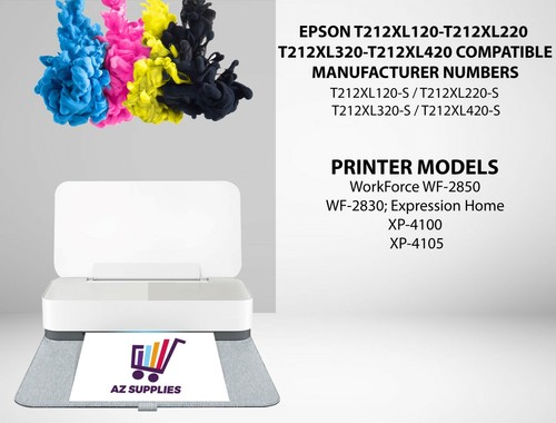 EPSON wiederaufbereitete Tintenpatrone für T212XL120/220/320/420 BK-C-M-Y 4er-Pack - Bild 2 von 7