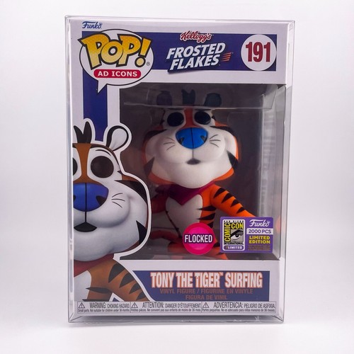 Flocked Surfing Tony The Tiger Funko PoP - 2023 SDCC Exclusive m3 - Picture 11 of 11