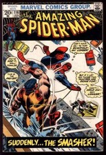 AMAZING SPIDER-MAN #116 6.0 // SMASHER APP MARVEL COMICS 1973