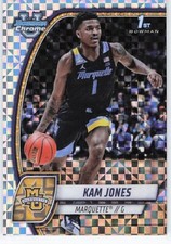 2024-25 Bowman Chrome Basketball - (RC) Kam Jones 1st  X-Fractor