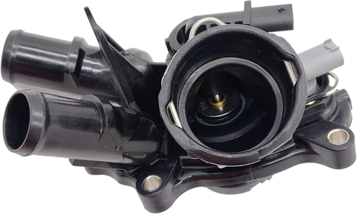2712000315 Coolant Thermostat Housing Assembly w/Gasket for 12-15 Mercedes C250 - Picture 6 of 9