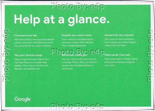 GOOGLE HOME HUB 7" GOOGLE ASSISTANT WI-FI ANDROID iOS BRAND NEW FACTORY SEALED!! - Picture 2 of 12