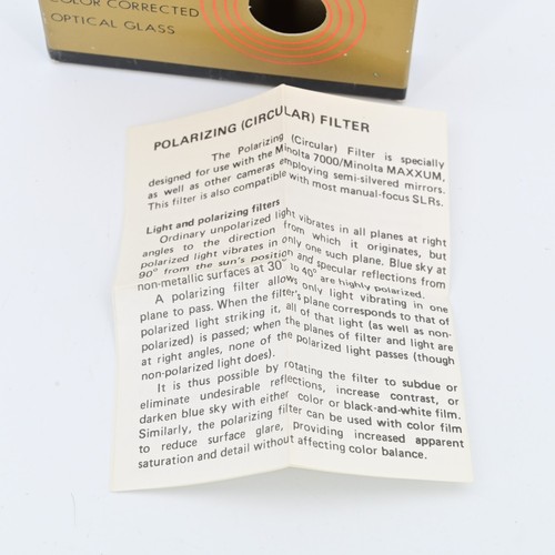 77mm Polarizer Filter - Circular Pola PL Lens - Multicoated Optics & Clear Case - Picture 4 of 4