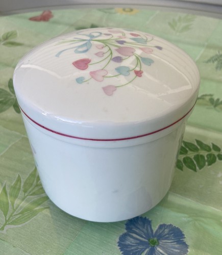 Heart. Bouquet FTD Lidded Jar Container 1987 Vintage - 第 4/10 張圖片