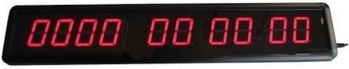 Large 4" LED Digital Countdown Timer Wall Brackets, Remote & Power Supply 42"x7" - Picture 3 of 7