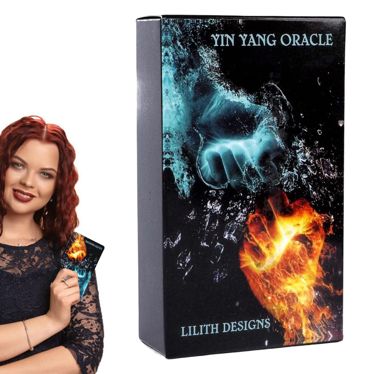 Oracle Card Yin-Yang Tarot Card Deck Spiritual Physical Planetary Zodiac Element Oracle Card Yin-Yang Tarot Card Deck Spiritual Physical Planetary Zodiac Element