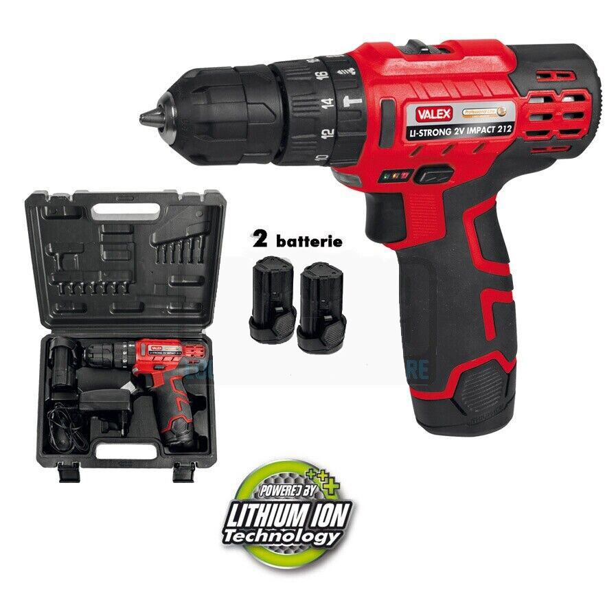 Trapano avvitatore al litio LI-STRONG2V IMPACT 212