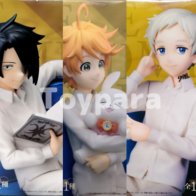 SEGA The Promised Neverland Premium Norman Emma Ray figure set of 3 Anime  NEW