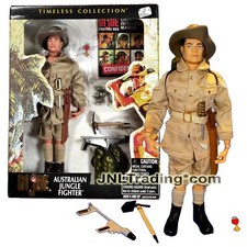 Year 2001 GI JOE Timeless Collection 12 Inch Figure - AUSTRALIAN JUNGLE FIGHTER