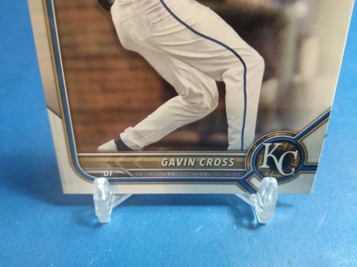 Gavin Cross 2022 1st Bowman Draft #BD-6 Kansas City Royals - Picture 2 of 4