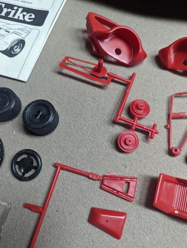 MPC BAGGER TRIKE CHOPPER 1/25 SCALE CYCLE SERIES ASSEMBLY KIT - Vintage - Bild 8 von 12