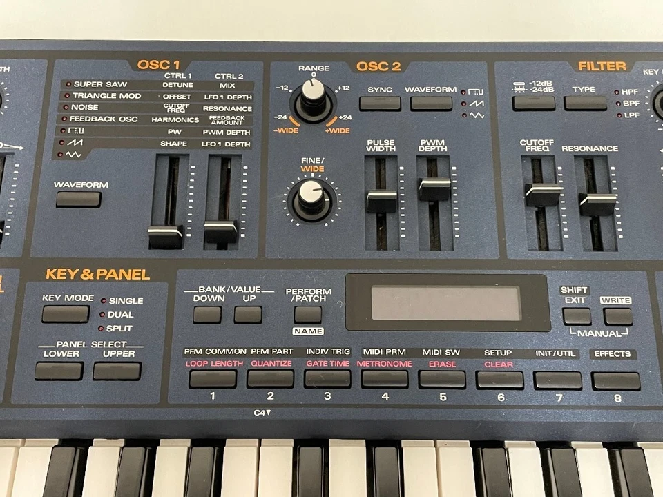 Roland JP-8000 49-Key Sound Module Keyboard Synthesize - Image 4 of 4