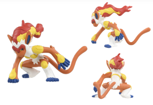 TAKARA TOMY Pokemon Moncolle Infernape (Goukazaru) Figure MS-59 JAPAN import - Picture 5 of 5