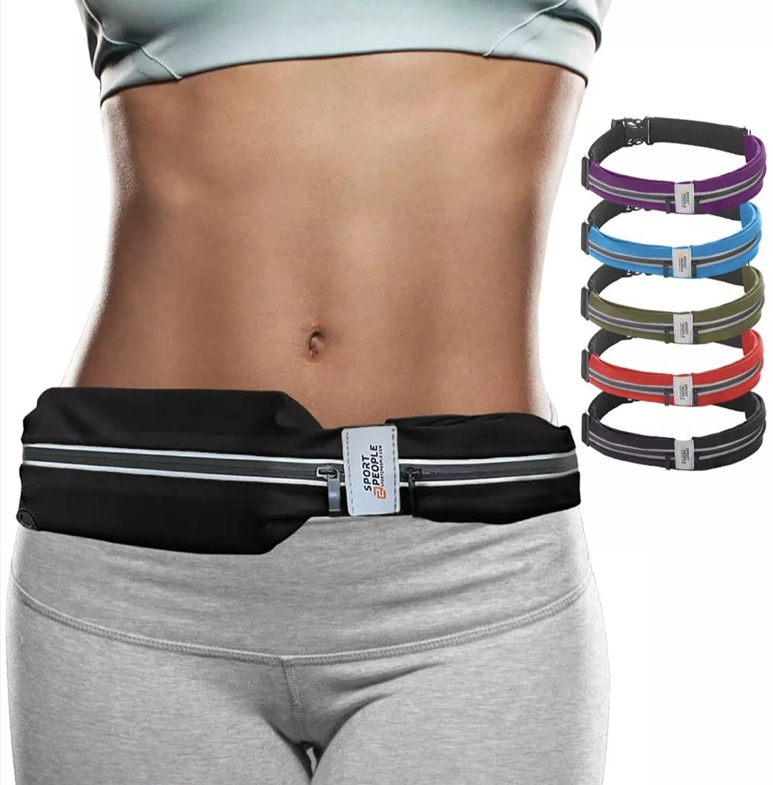 Phone holder top running belt