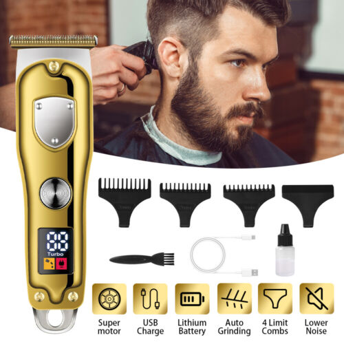 Professional Cordless Hair Clipper Hair Beard Trimmer Quiet Home Barber for Men - 第 16/28 張圖片