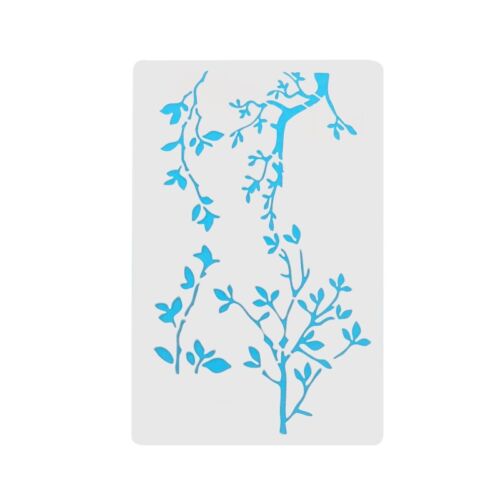 Burning Stencil Tree Branches Stainless Steel Metal Stencils Template - Picture 1 of 8