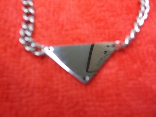 New PRADA Chain Necklace Never Been Worn, Very Clean - Picture 5 of 8