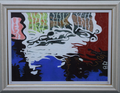 JOHN PLUMB BRITISH ABSTRACT OIL PAINTING EXHIBITION PROVENANCE OCKHAM 1927-2008 - Picture 8 of 8