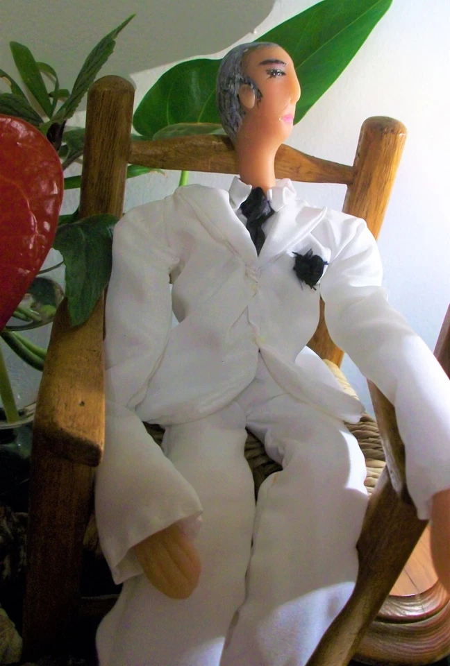 Mr. Rourke: Handmade, OOAK, Art Doll (Fantasy Island) - Image 4 of 4