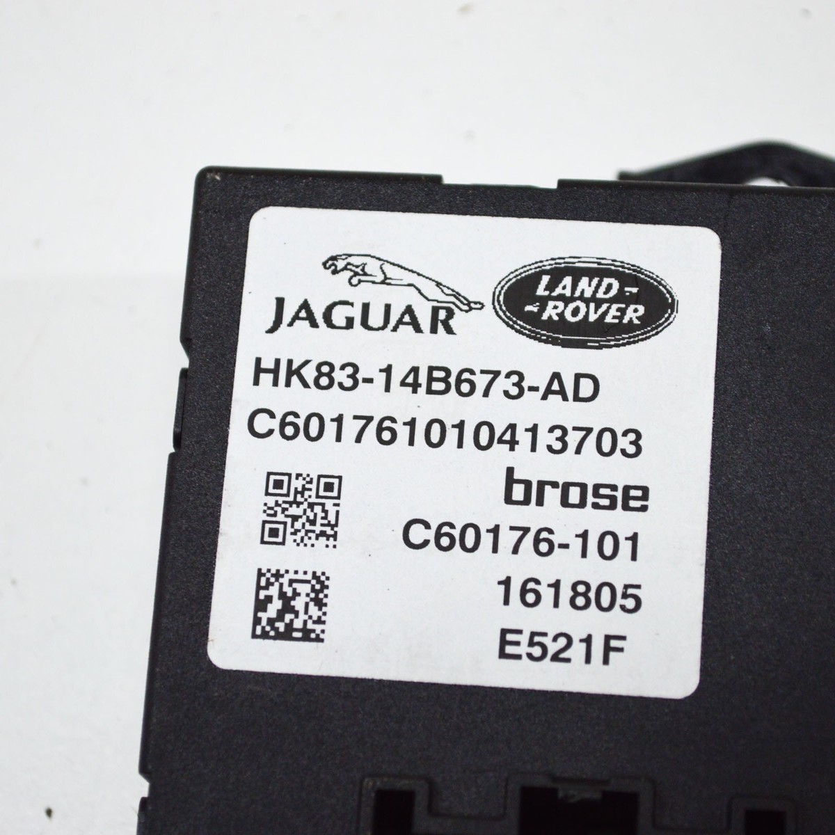 アール JAGUAR F-PACE X761 Tailgate Control Unit HK83-14B673-AD