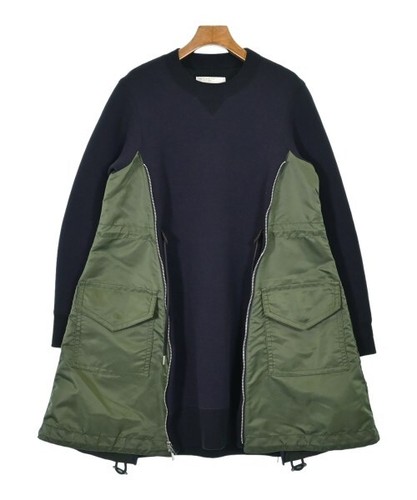 Robes vente en gros sacai bleu marine x kaki 1 (environ S) 2200545013017