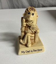 Vintage 1978 Russ Berrie & Co. “My Dad Is The Best” Figurine Made in USA
