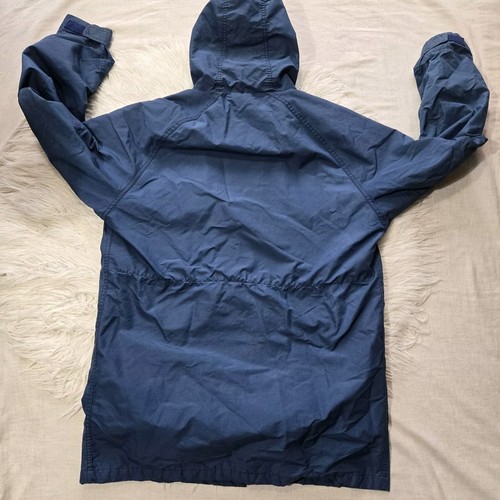 VINTAGE Woolrich Wool Blanket Lined Field Chore Barn Jacket Womens Sz Large Blue - Picture 9 of 11