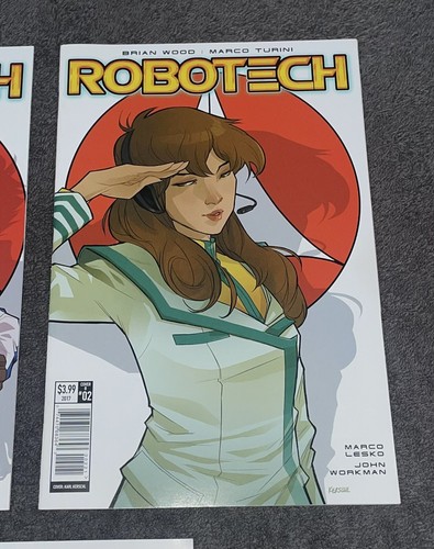 TITAN COMICS 2017 - ROBOTECH # 1 To 4 - WOOD / TURINI - VARIANT COVERS - Foto 4 di 6