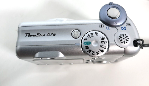 Canon PowerShot A75 Digital Camera 3.2MP 3X Optical Zoom Silver W/32 MH Card - Picture 3 of 20