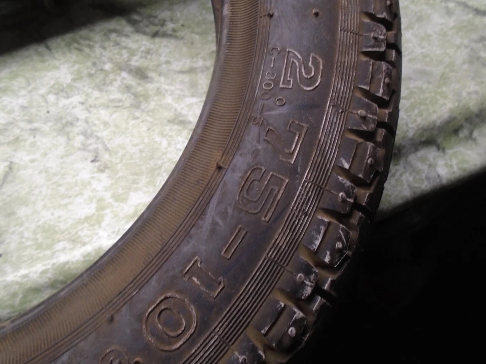 Neumático 2.75-10 Delantero Trasero Moto Honda Kawasaki Suzuki Yamaha Enduro 4 Capas 10" Foto 2 de 4