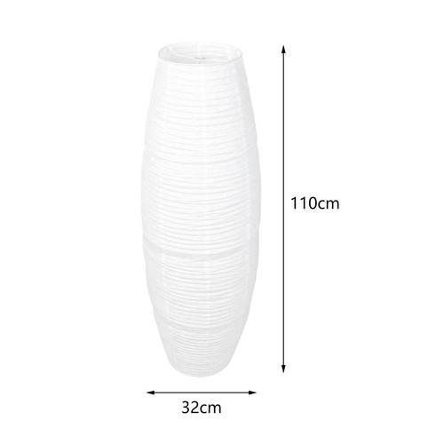 Paper Floor Light Bulb Cage Guard Floor Lamp Shade for Bedroom Living Room - Bild 3 von 4