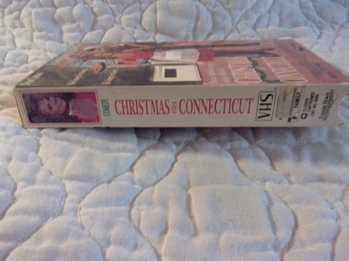 CHRISTMAS IN CONNECTICUT VHS DYAN CANNON KRIS KRISTOFFERSON TONY CURTIS ROM-COM - Picture 6 of 9